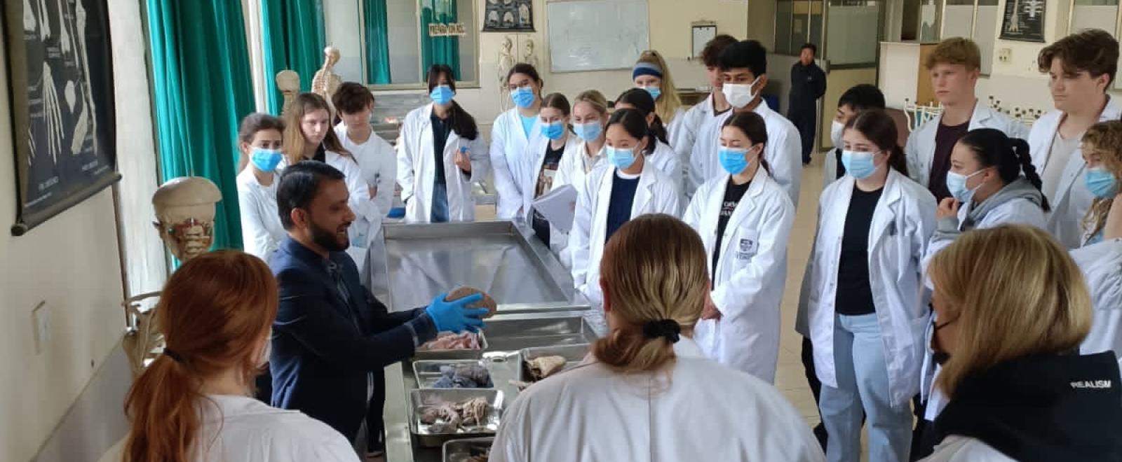 Pre-med students abroad
