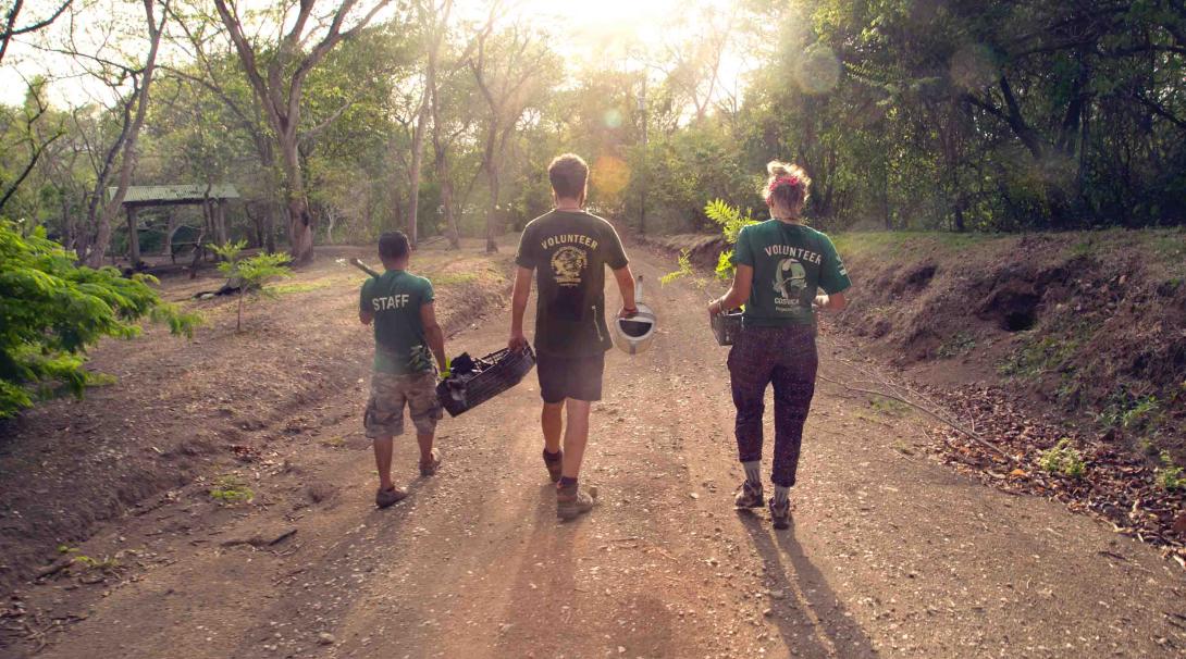 Walking in Costa Rica