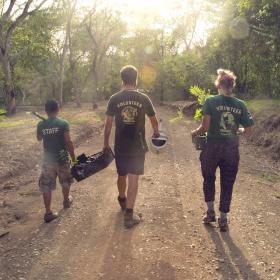 Projects Abroad vrijwilligers in het buitenland leveren een belangrijke bijdrage aan natuurbescherming in Costa Rica.