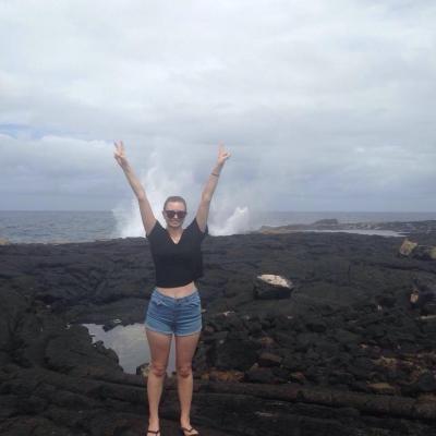 Amber G in Samoa