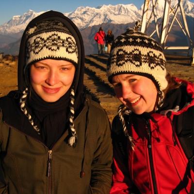 Anne Mieke T in Nepal