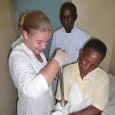 Eline E in Tanzania