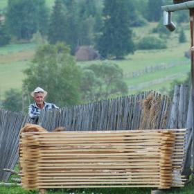 A man poses for a photo in Brasov, Romania, where Projects Abroad operates